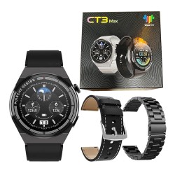Smartwatch Wear Fit Pro CT3 Max 46mm (Versão para Chamada) NFC Preto Smartwatch Wear Fit Pro CT3 Max 46mm (Versão para Chamada) NFC Preto